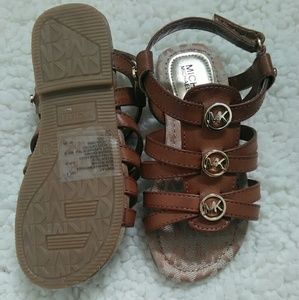 Toddler Girls Michael Kors Sandals 9c